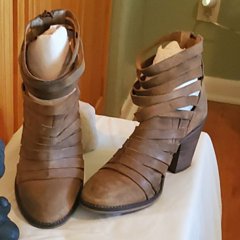 Free people cage booties